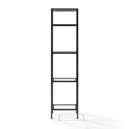 KD APARADOR Aimee Narrow Etagere Bookcase, Oil-Rubbed Bronze KD3051535